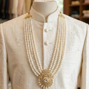 ivory pearl maharaja necklace
