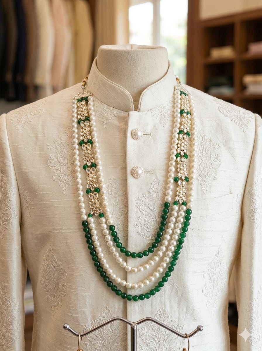 emerald royal beads mala emerald royal beads mala