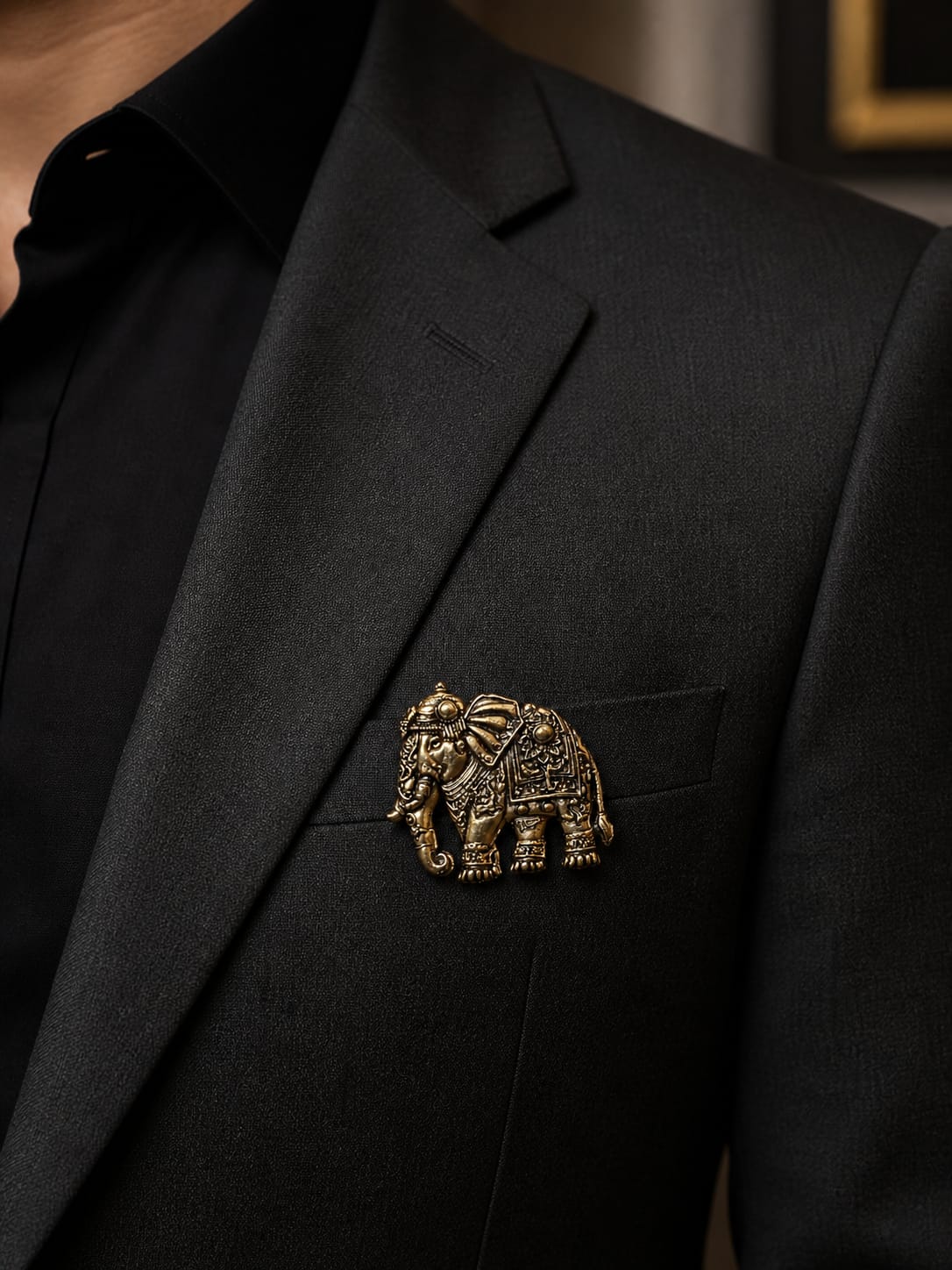 Luxury Antique Camel Lapel Pin Brooch for Men | Vintage Animal Suit Brooch | Royal Blazer Accessories royal camel brooch pin