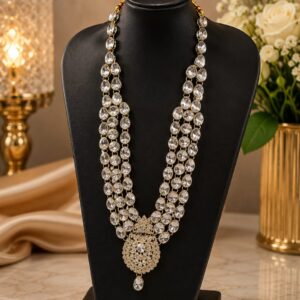 Goviira | Premium Suit Accessories & Brooches kundan groom mala