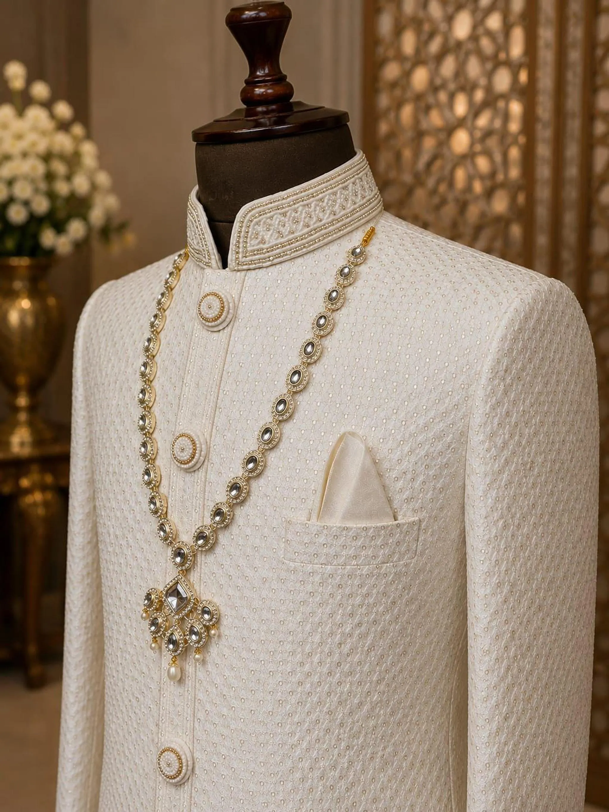 Royal Groom Necklace, Groom Necklace, Sherwani Mala, Groom Mala, Pearl Groom Necklace, Men's Wedding Necklace, Indian Groom Jewelry, Groom Jewelry, Men's Ethnic Jewelry, Wedding Necklace for Men, Dulha Mala, Dulha Necklace, Sherwani Necklace, Layered Groom Necklace, Pearl Mala for Men, Royal Sherwani Accessories, Groom Wedding Accessories, Indian Wedding Accessories, Traditional Men's Jewelry, Maharaja Groom Necklace, Wedding Jewelry for Men, Ethnic Necklace for Men, Groom Accessories India, Goviira Groom Collection Royal Groom Necklace, Groom Necklace, Sherwani Mala, Groom Mala, Pearl Groom Necklace, Men's Wedding Necklace, Indian Groom Jewelry, Groom Jewelry, Men's Ethnic Jewelry, Wedding Necklace for Men, Dulha Mala, Dulha Necklace, Sherwani Necklace, Layered Groom Necklace, Pearl Mala for Men, Royal Sherwani Accessories, Groom Wedding Accessories, Indian Wedding Accessories, Traditional Men's Jewelry, Maharaja Groom Necklace, Wedding Jewelry for Men, Ethnic Necklace for Men, Groom Accessories India, Goviira Groom Collection